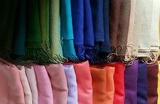 Turkish cotton/cashmere blend pashmina Scarf/shawl.