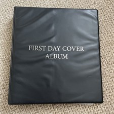 WHSmith First Day Cover Stamps Album With 40 Sleeves To Take 80 Covers