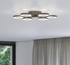 John Lewis & Partners Boyd Semi Flush 6 Arm LED Indoor Ceiling Light (Marks)