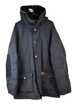CARHARTT Blue Parka Coat size