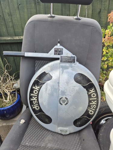 Disklok steering lock - disklok, lock,