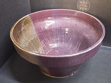 Studio Pottery Bowl Mauve