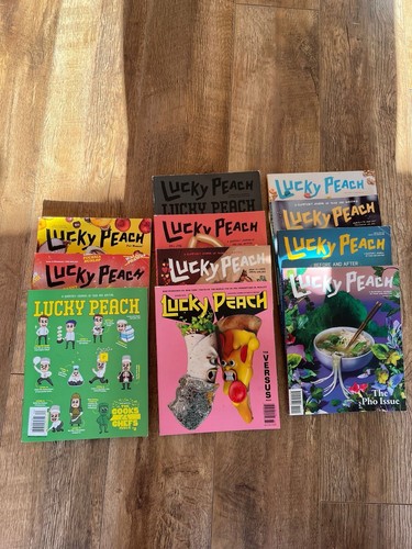 Lucky peach magazines x11 - peach,