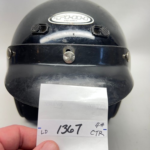 Thh helmet with visor great - with,