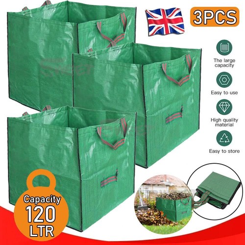 3pcs garden waste - bags, 120l