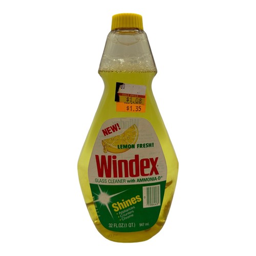 Vtg 1979 nos windex - windex, glass