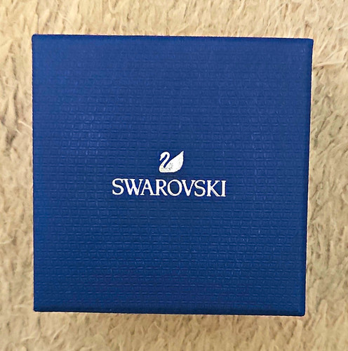 Swarovski blue square - blue, logo