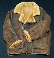 VINTAGE SHEARLING AVIATOR B-3