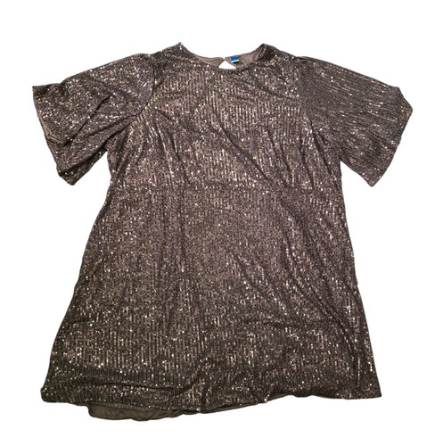 Broze sequin mini dress - mini,