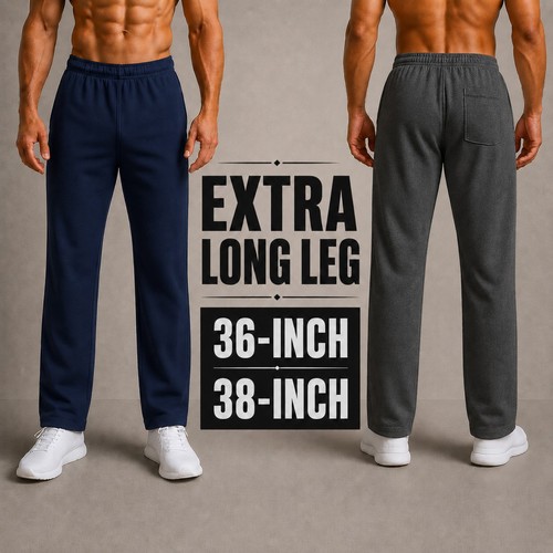 Extra long fleece sweat - sweat, pants