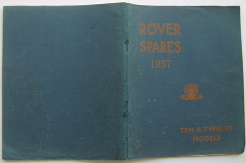 Rover 12 1937 original - p2, 10