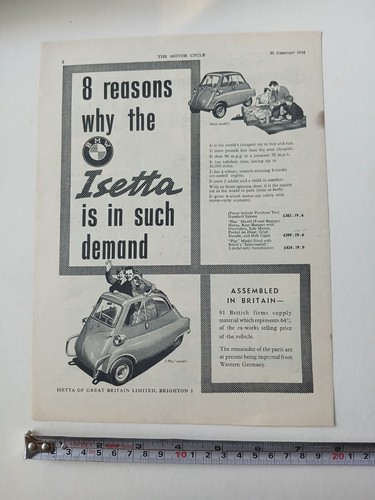 Bmw isetta three wheeler - isetta,