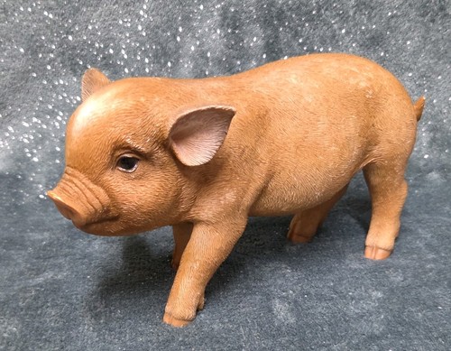 Resin pig ornament home - resin,