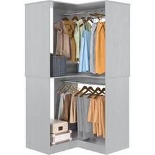3-Tier Corner Closet System