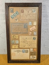 Antique Framed Collage of Late