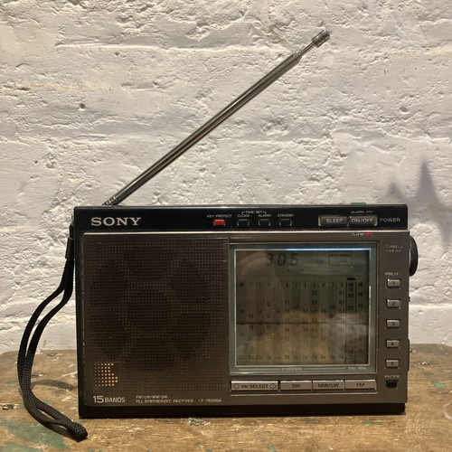 Sony icf 7600da bands world - sony, icf-7600da