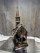 Vintage Copper Tin Church