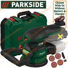 Parkside 20V Cordless Ø125mm Orbital Sander - Optional For 2Ah Battery & Charger