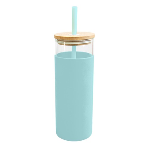 Glass water bottle 500ml - glass,