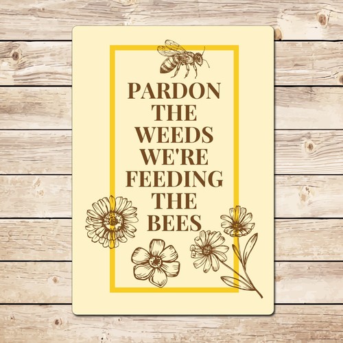 Pardon the weeds feeding - the, we're