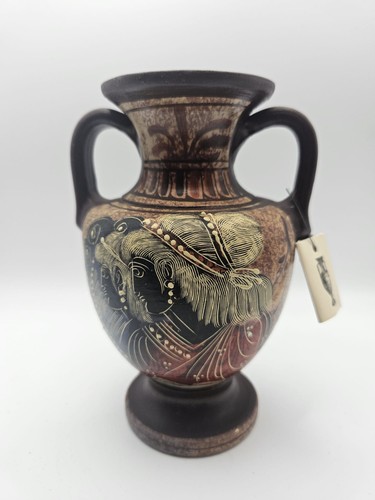Vintage handmade greek amphora - vintage,