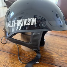 Harley-Davidson Men’s Boom Audio No1 Half Hemet, Gloss Black 98316-18VX - Used