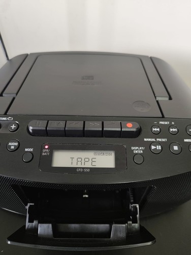 Sony cfd s50 radio - radio, cassette
