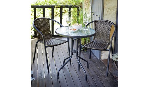 Seater rattan effect garden - 2,