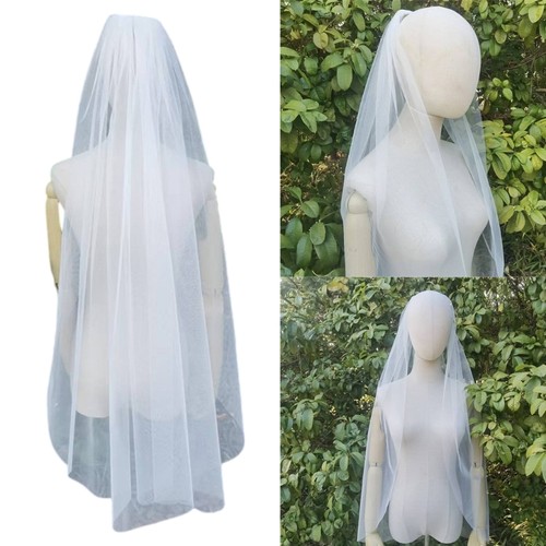 Beautiful white wedding veil - beautiful,