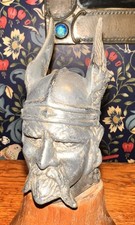 Vintage Rover Viking Head Car