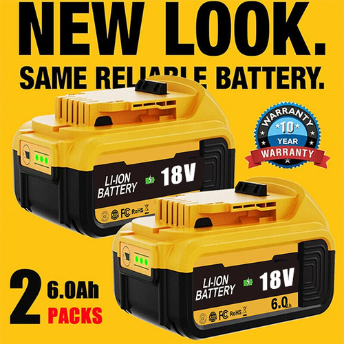 For dewalt 18v 0ah xr - 6.0ah,