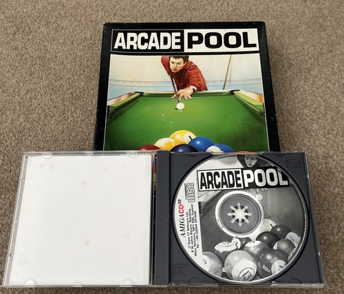 Arcade pool amiga cd32 - arcade, box
