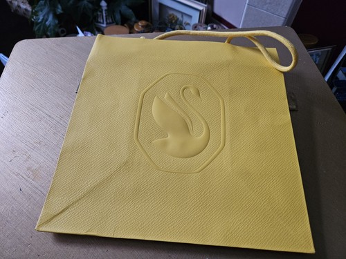 Empty swarovski swan yellow - swarovski,