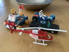 Corgi moonbuggy ,green hornet, daily planet helicopter, Lunar Buggy.