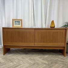 Mid Century Danish Sideboard Designer Poul Hermann Poulsen Gangso Mobler Denmark