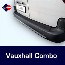 VAUXHALL COMBO E ​NEW BLACK REAR BACK BUMPER PROTECTOR BOOT SCRATCH COVER GUARD