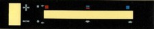 Dash Heater Slide decal - Ford Escort Mk2, Capri Mk3