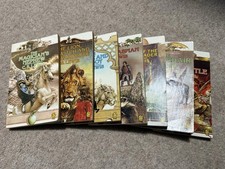 Chronicles of Narnia Book Set 1-7 by C.S. Lewis, 1980 Fontana Lions Edition