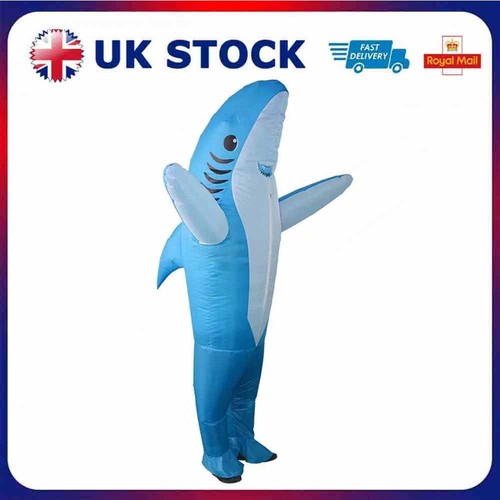 Adult inflatable shark costume - adult,