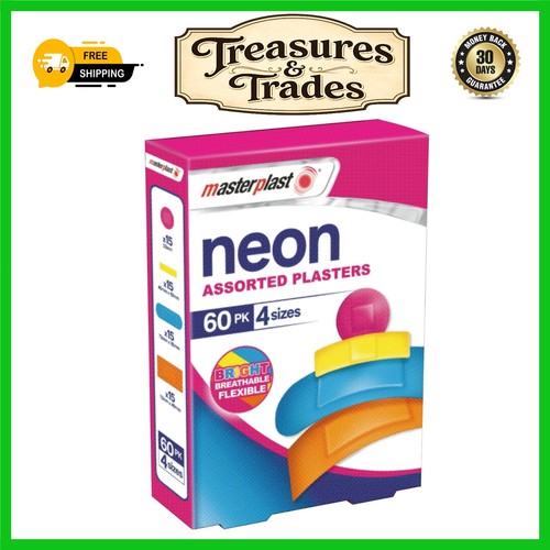 Bright flexible neon plasters - neon,