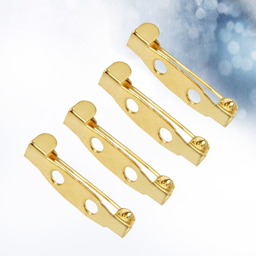 200pcs golden safety brooch - 200pcs,