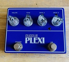 Purple Plexi Love Pedal Duel Distortion Pedal working But Has A Issue With Earth