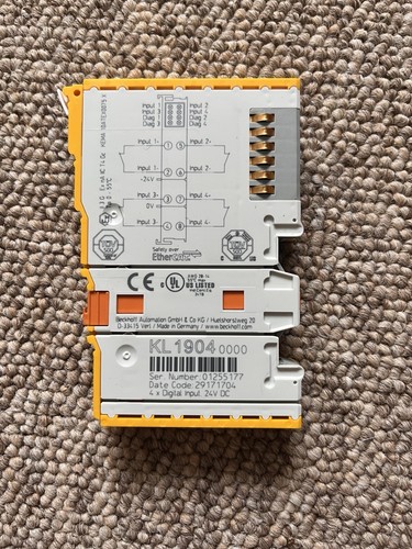 Beckhoff kl1904 twinsafe - twinsafe,, bus