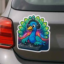 Peacock sticker festival - peacock,