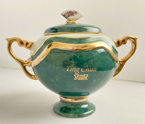 Heirloom porcelain music box - music,