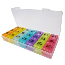 21 Slot Pill Case ~ 7 Day