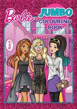Barbie Jumbo Colouring Book
