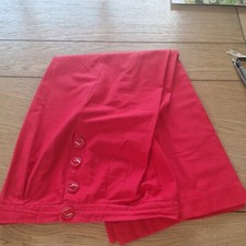 40s La Riveria Red High Waisted Vintage style trousers 