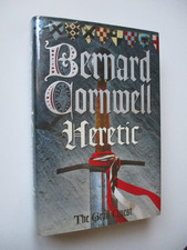 SIGNED Bernard Cornwell HERETIC 1st 2003 Hardback D/J The Grail Quest