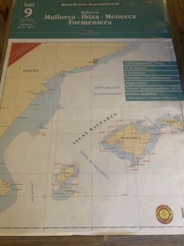 Admiralty chart 3034 spain - 3034,
